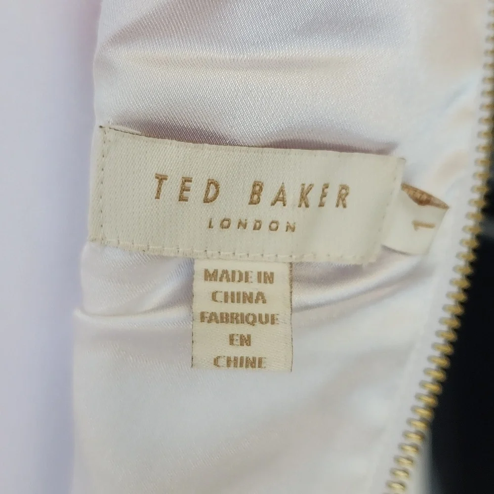Ted Baker halter floral dress - Picture 2 of 5